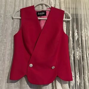 Vintage SOLINI NY Vest 8